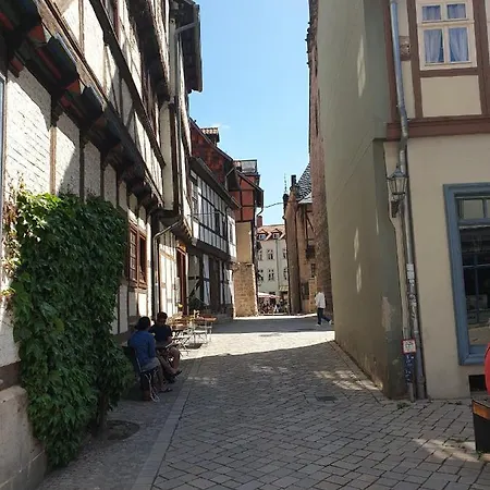 Ferienwohnung Goldstr.7 Quedlinburg Buitenkant foto